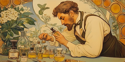 Parfumeur avec huiles essentielles - petit format